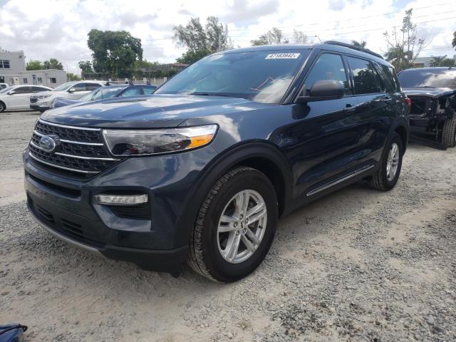 Photo 2 from auction – 2022 FORD EXPLORER X with VIN 1FMSK7DH3NGA15677