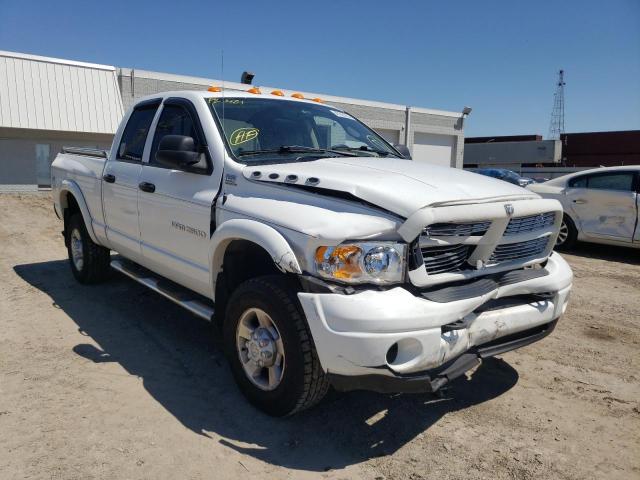 DODGE RAM 2500 S 2003 with VIN 3D7KU28D33G792599 - Photo from auction