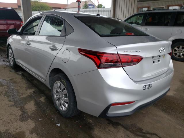 Photo 3 from auction – 2018 HYUNDAI ACCENT SE with VIN 3KPC24A33JE033719