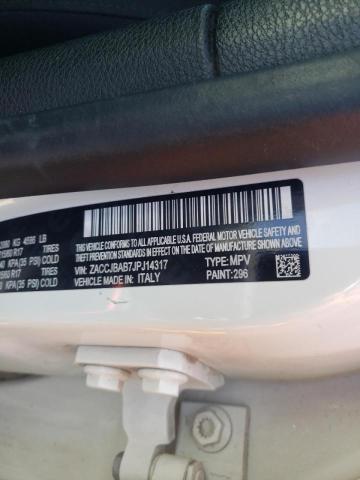 Photo 10 from auction – 2018 JEEP RENEGADE S with VIN ZACCJBAB7JPJ14317