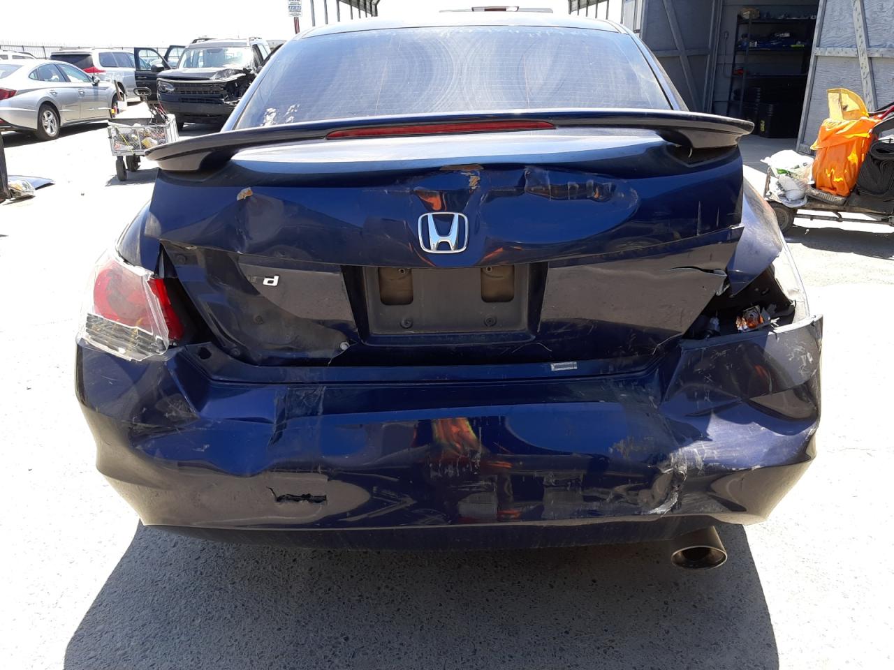 Photo 9 from auction – 2008 HONDA ACCORD LXP with VIN JHMCP26478C024951