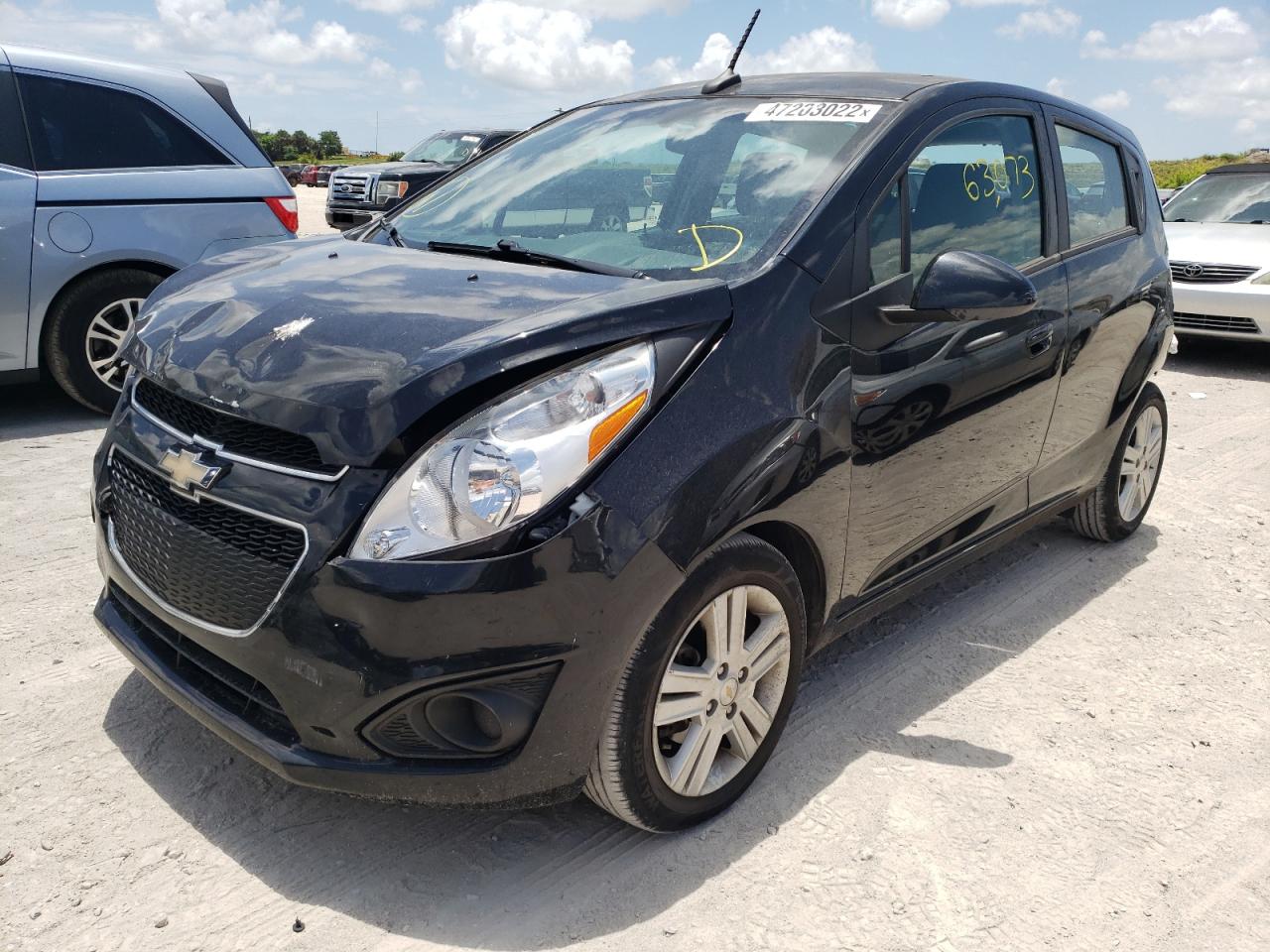 Photo 15 from auction – 2014 CHEVROLET SPARK 1LT with VIN KL8CD6S92EC576199