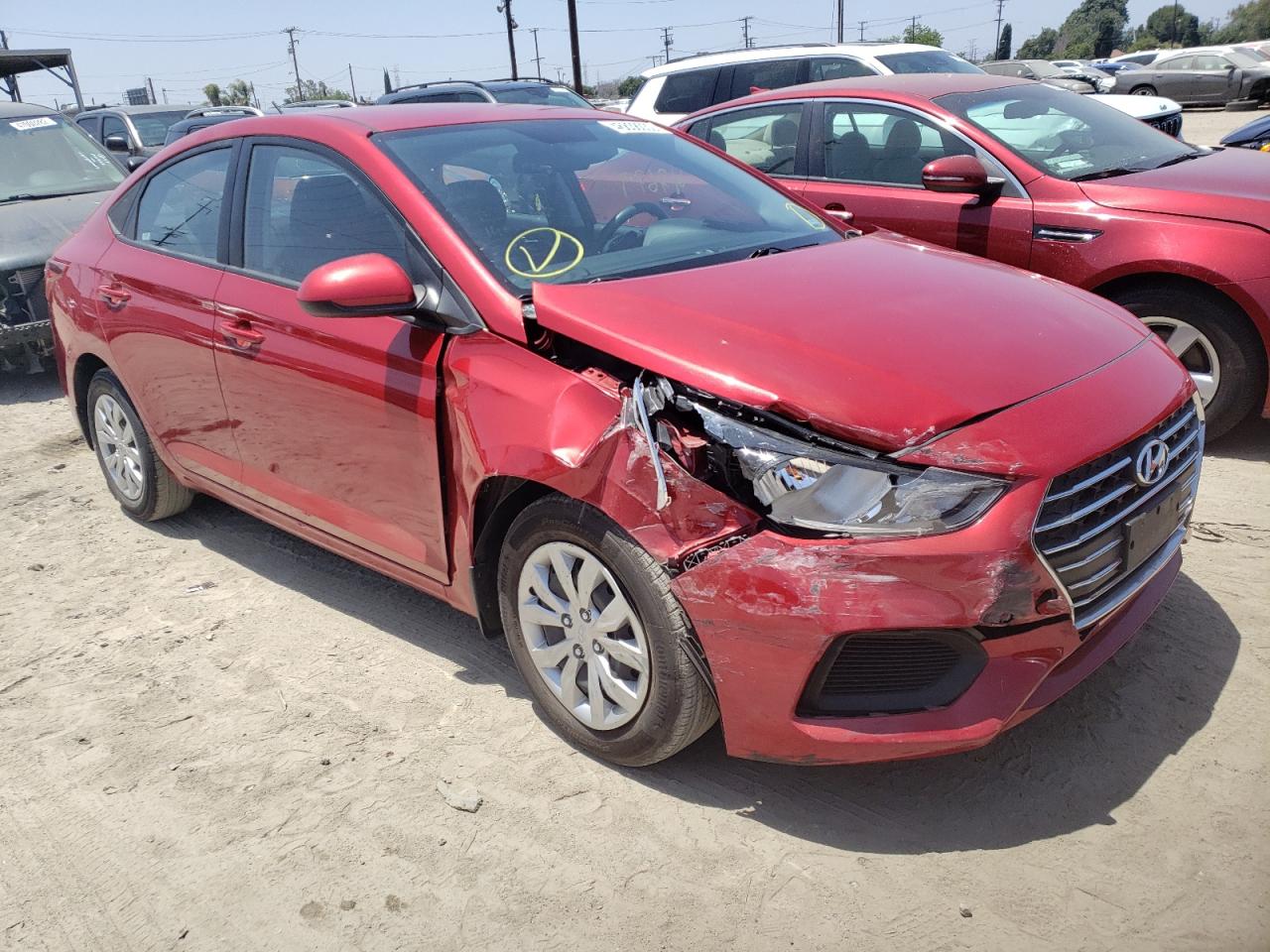 Photo 14 from auction – 2020 HYUNDAI ACCENT SE with VIN 3KPC24A63LE096834