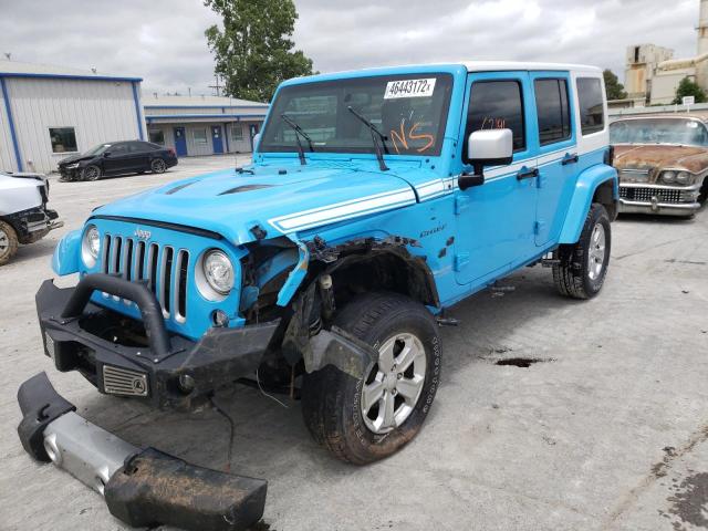 Photo 2 from auction – 2017 JEEP WRANGLER U with VIN 1C4BJWEG9HL678805