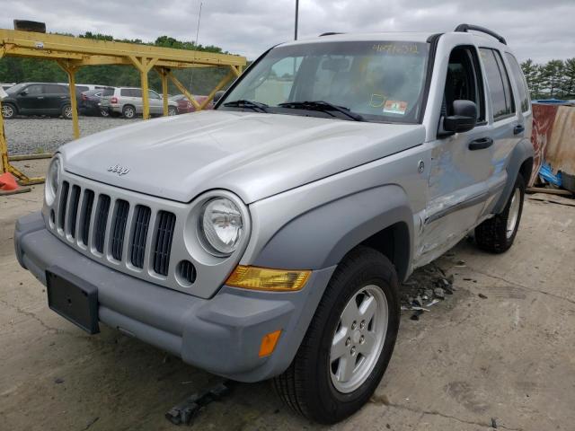 Photo 2 from auction – 2005 JEEP LIBERTY SP with VIN 1J4GL48K35W593211