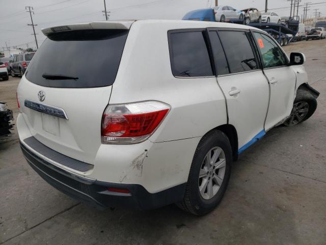 Photo 4 from auction – 2013 TOYOTA HIGHLANDER with VIN 5TDZK3EH3DS103143