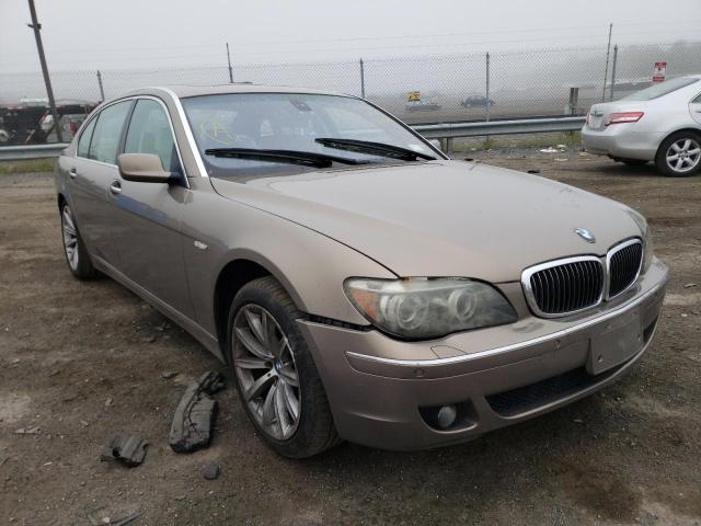 BMW 750LI 2008 with VIN WBAHN83548DT82822 - Photo from auction