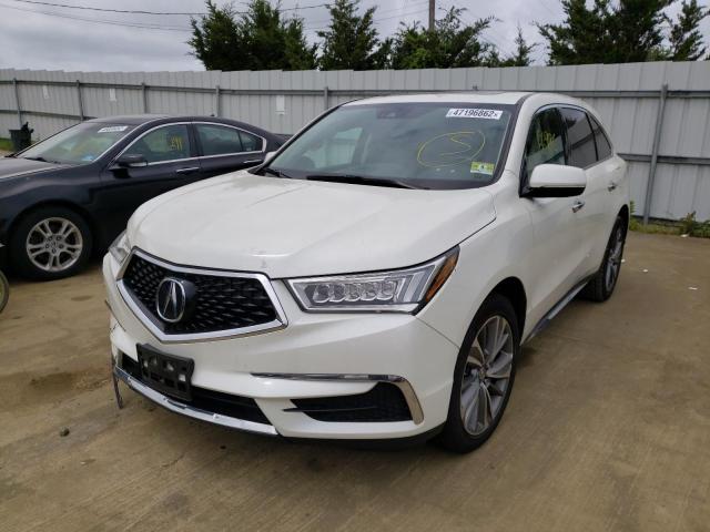 Photo 2 from auction – 2017 ACURA MDX TECHNO with VIN 5FRYD4H53HB008295