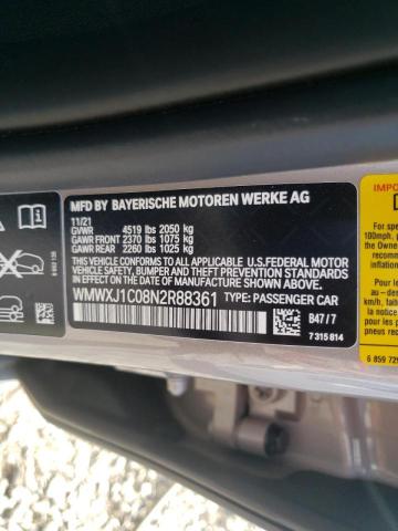 Photo 10 from auction – 2022 MINI COOPER S C with VIN WMWXJ1C08N2R88361