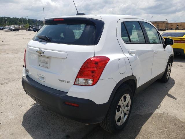 Photo 4 from auction – 2016 CHEVROLET TRAX LS with VIN KL7CJKSB7GB674078
