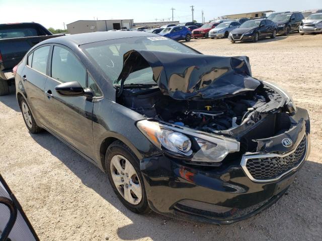 KIA FORTE LX 2015 with VIN KNAFK4A64F5362727 - Photo from auction