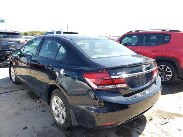 Photo 3 from auction – 2014 HONDA CIVIC LX with VIN 2HGFB2F55EH549264