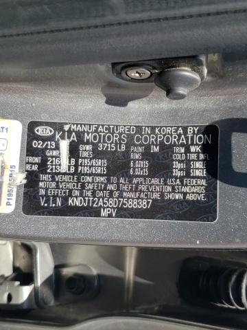 Photo 10 from auction – 2013 KIA SOUL with VIN KNDJT2A58D7588387