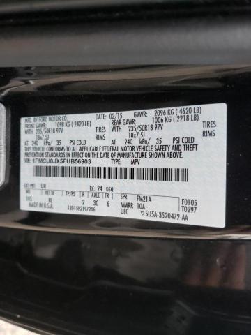 Photo 10 from auction – 2015 FORD ESCAPE TIT with VIN 1FMCU0JX5FUB56903