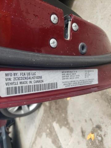 Photo 10 from auction – 2020 DODGE CHALLENGER with VIN 2C3CDZAG4LH210266