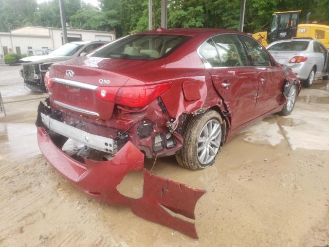 Photo 4 from auction – 2015 INFINITI Q50 BASE with VIN JN1BV7AR6FM415943