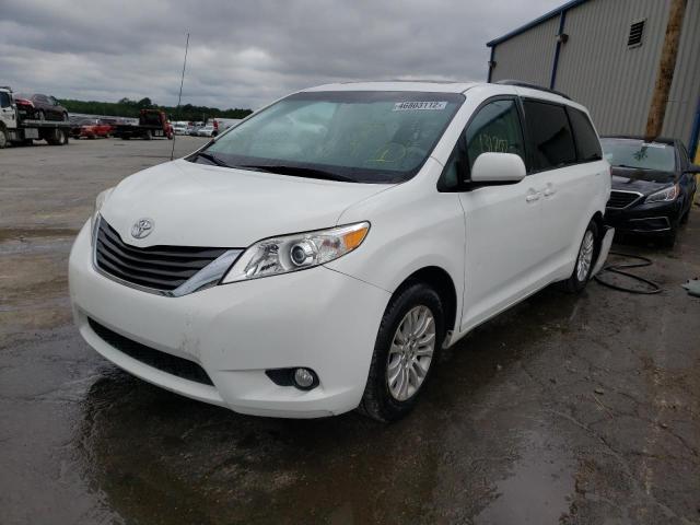 Photo 2 from auction – 2014 TOYOTA SIENNA XLE with VIN 5TDYK3DC8ES493353
