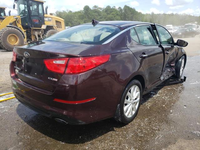 Photo 4 from auction – 2014 KIA OPTIMA EX with VIN 5XXGN4A75EG342889