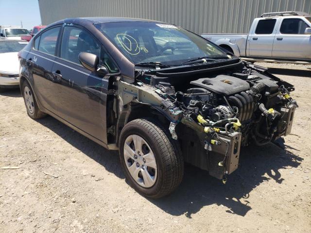 KIA FORTE LX 2017 with VIN 3KPFL4A7XHE017332 - Photo from auction