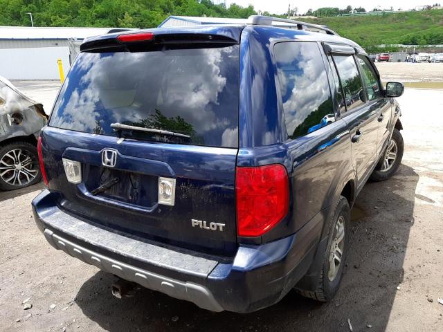 Photo 4 from auction – 2004 HONDA PILOT EXL with VIN 2HKYF18514H561226