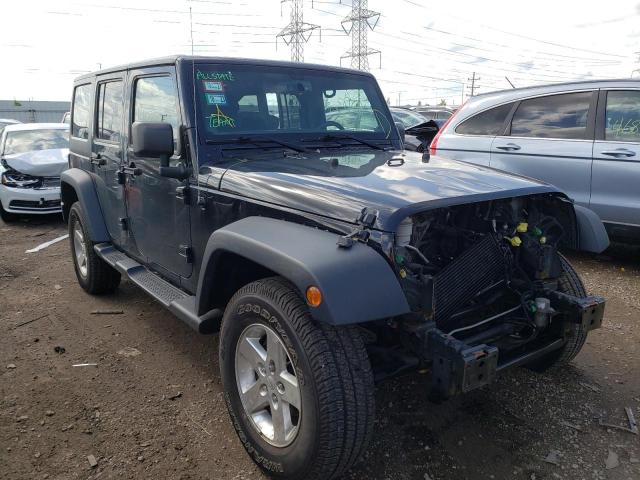 Photo 1 from auction – 2014 JEEP WRANGLER U with VIN 1C4BJWDG8EL260717