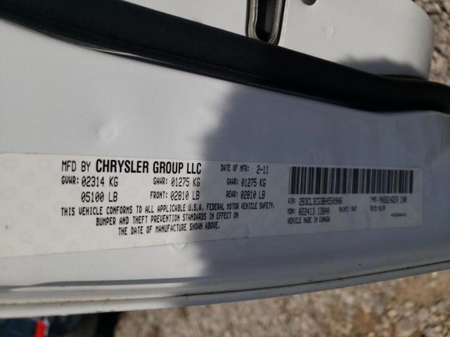 Photo 10 from auction – 2011 DODGE CHARGER with VIN 2B3CL3CG3BH550906