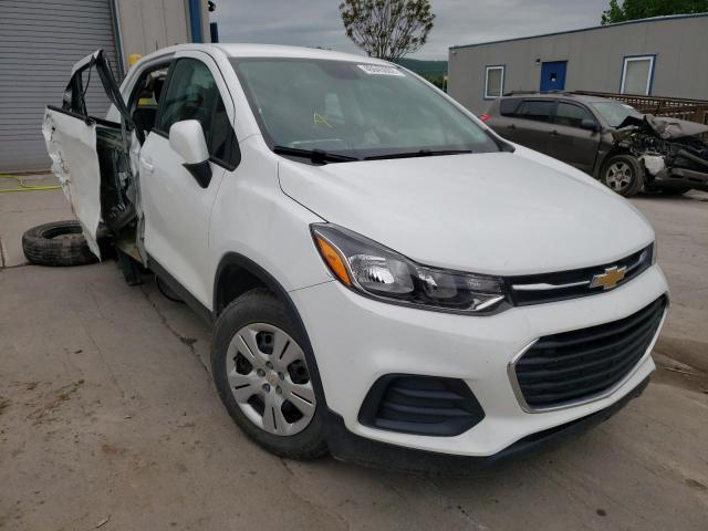 CHEVROLET TRAX LS 2017 with VIN KL7CJKSB3HB176624 - Photo from auction