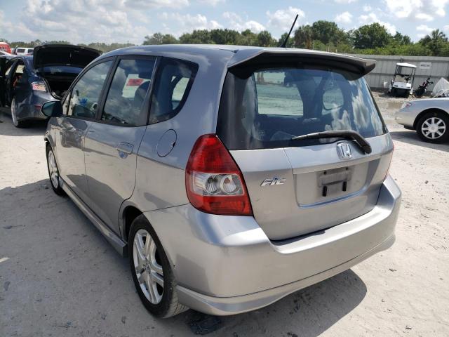 Photo 3 from auction – 2007 HONDA FIT S with VIN JHMGD38627S005341