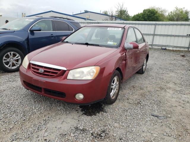 Photo 2 from auction – 2004 KIA SPECTRA LX with VIN KNAFE121345015685