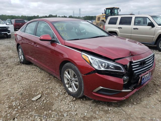 HYUNDAI SONATA SE 2016 with VIN 5NPE24AF3GH334322 - Photo from auction