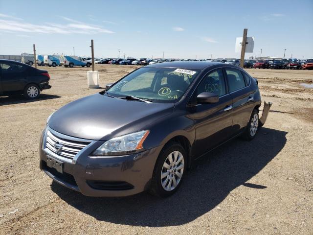 Photo 2 from auction – 2015 NISSAN SENTRA S with VIN 3N1AB7AP4FY325108