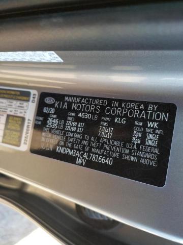 Photo 10 from auction – 2020 KIA SPORTAGE L with VIN KNDPM3AC4L7816640