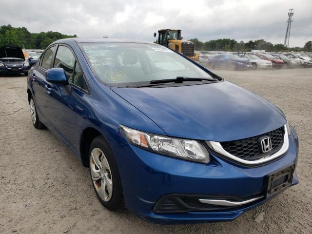 HONDA CIVIC LX 2013 with VIN 2HGFB2F52DH566148 - Photo from auction