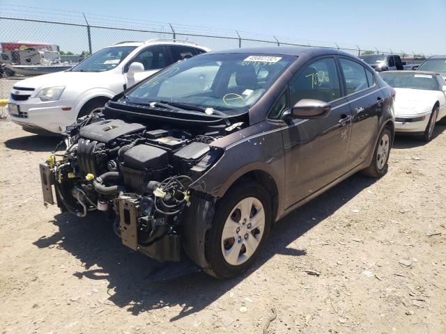 Photo 2 from auction – 2017 KIA FORTE LX with VIN 3KPFL4A7XHE017332