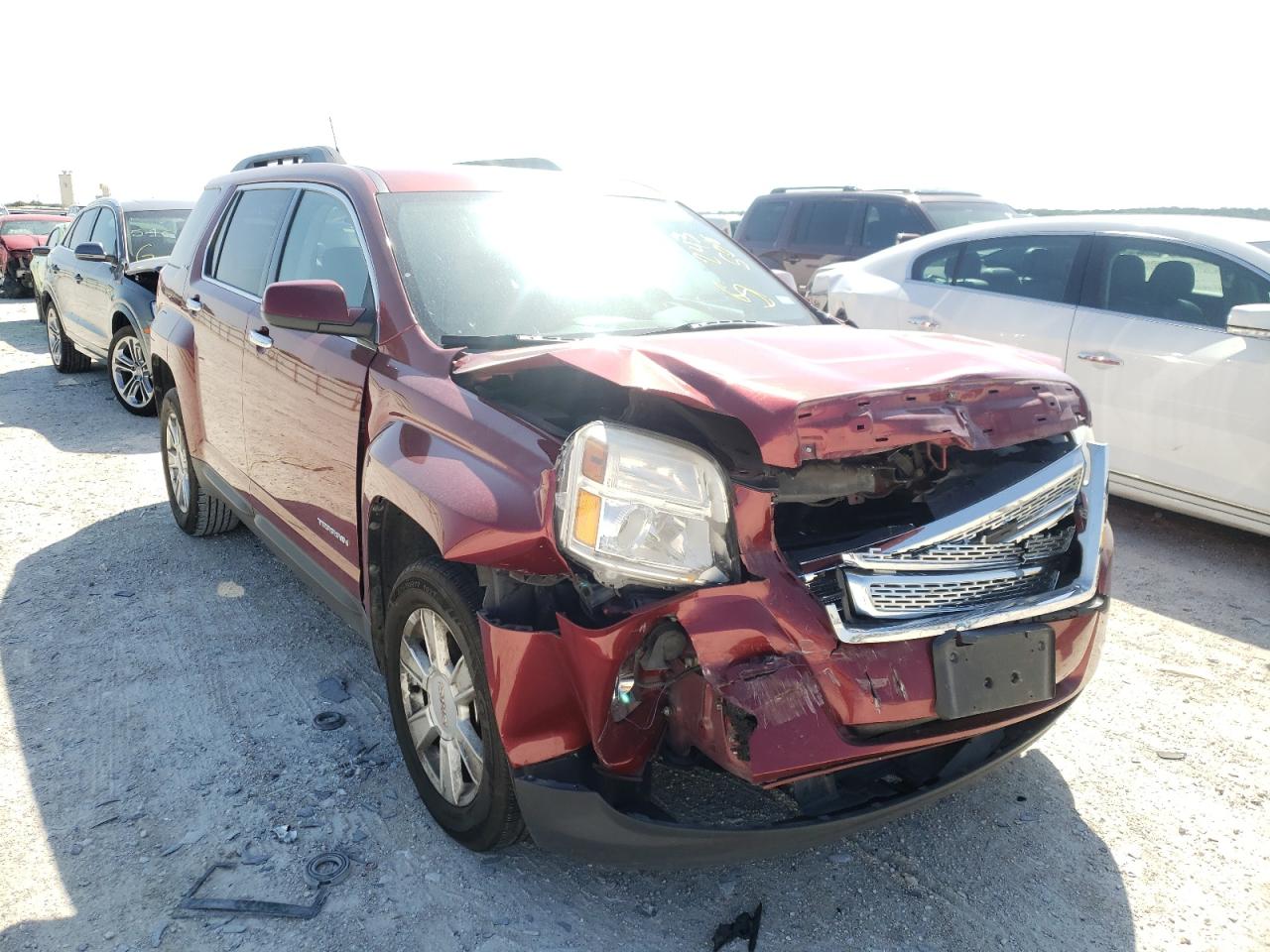 GMC TERRAIN SL 2012 with VIN 2GKALSEK3C6243500 - Photo from auction