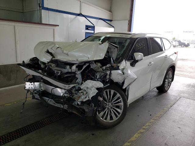 Photo 2 from auction – 2021 TOYOTA HIGHLANDER with VIN 5TDFZRBH5MS086318