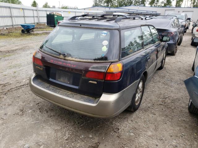 Photo 4 from auction – 2001 SUBARU LEGACY OUT with VIN 4S3BH675017630969