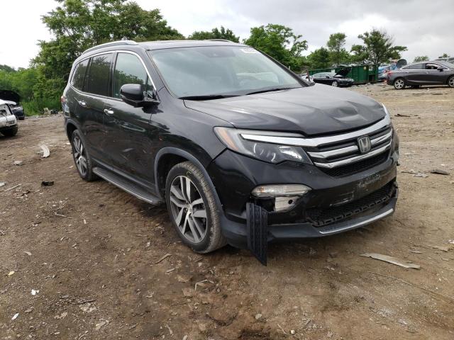 HONDA PILOT ELIT 2016 with VIN 5FNYF6H06GB050485 - Photo from auction