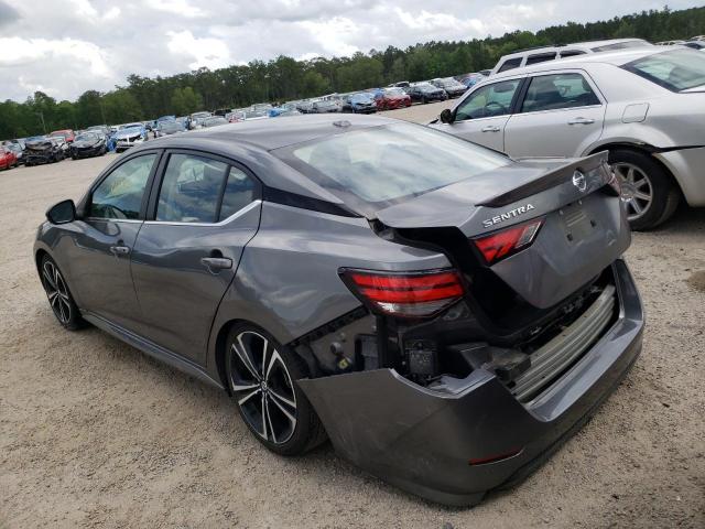 Photo 3 from auction – 2020 NISSAN SENTRA SR with VIN 3N1AB8DV3LY290489