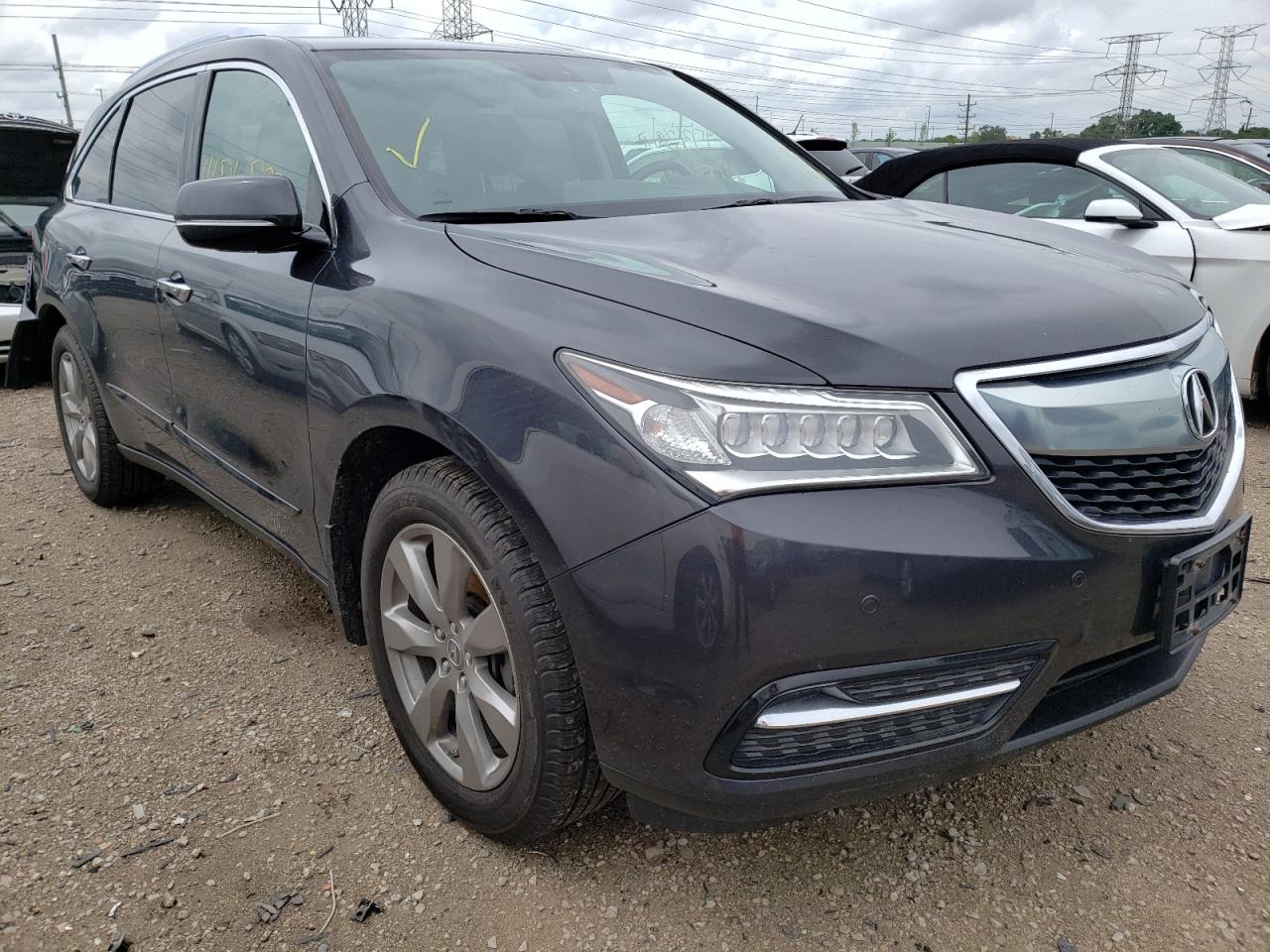 Photo 1 from auction – 2014 ACURA MDX ADVANC with VIN 5FRYD4H83EB019867