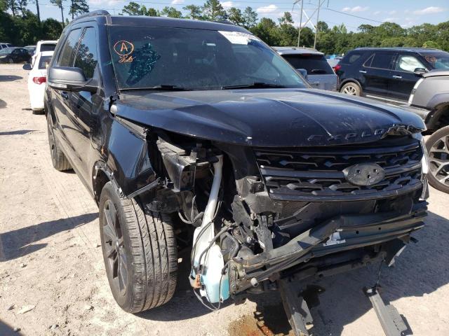 FORD EXPLORER X 2019 with VIN 1FM5K7D89KGB02427 - Photo from auction