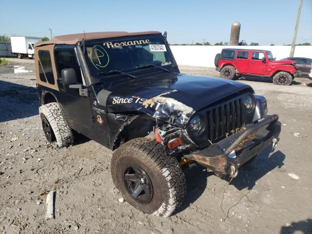 JEEP WRANGLER / 2000 with VIN 1J4FA59S6YP800372 - Photo from auction