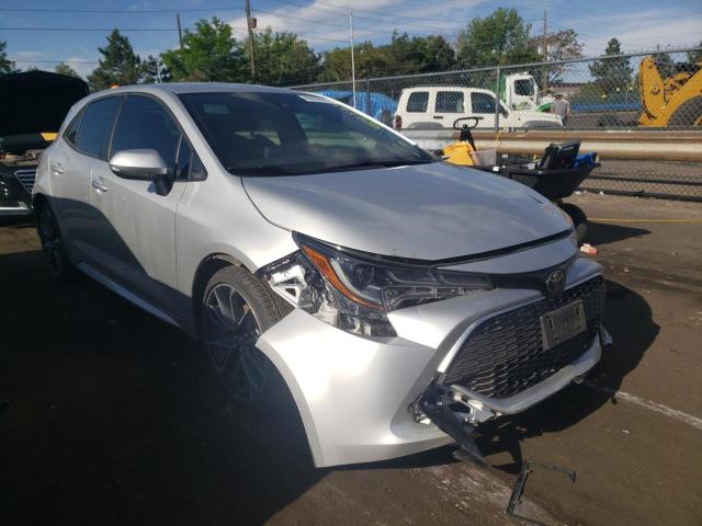 TOYOTA COROLLA SE 2019 with VIN JTNK4RBE4K3056112 - Photo from auction