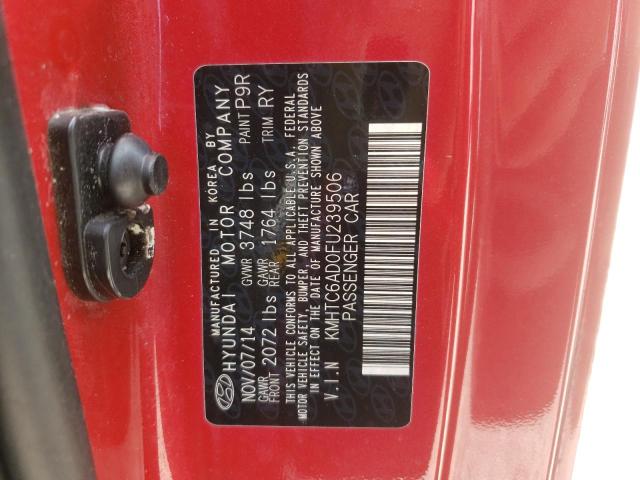Photo 10 from auction – 2015 HYUNDAI VELOSTER with VIN KMHTC6AD0FU239506