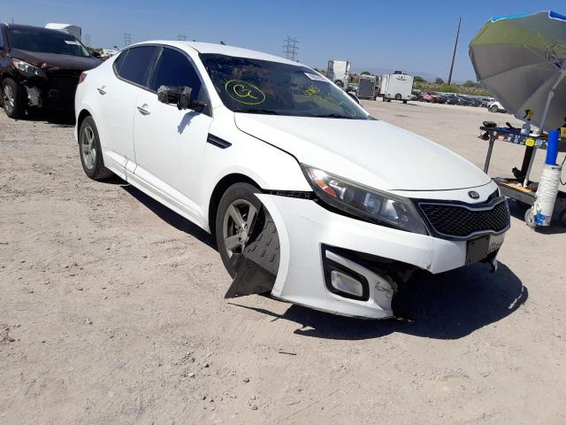 KIA OPTIMA LX 2015 with VIN 5XXGM4A70FG448235 - Photo from auction