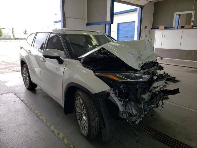 TOYOTA HIGHLANDER 2021 with VIN 5TDFZRBH5MS086318 - Photo from auction