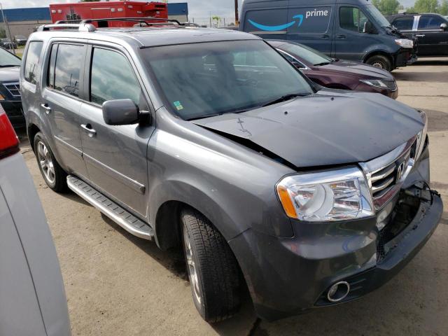 HONDA PILOT EXL 2013 with VIN 5FNYF4H58DB065050 - Photo from auction