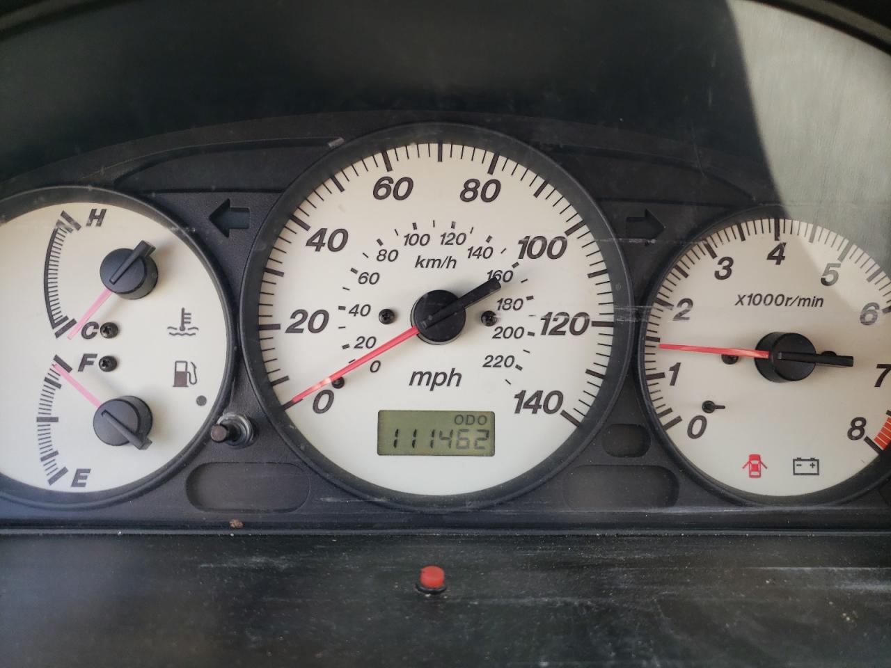 Photo 8 from auction – 2002 MAZDA PROTEGE DX with VIN JM1BJ225320524465