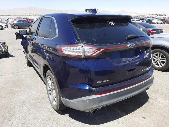Photo 3 from auction – 2016 FORD EDGE TITAN with VIN 2FMPK4K97GBB12195