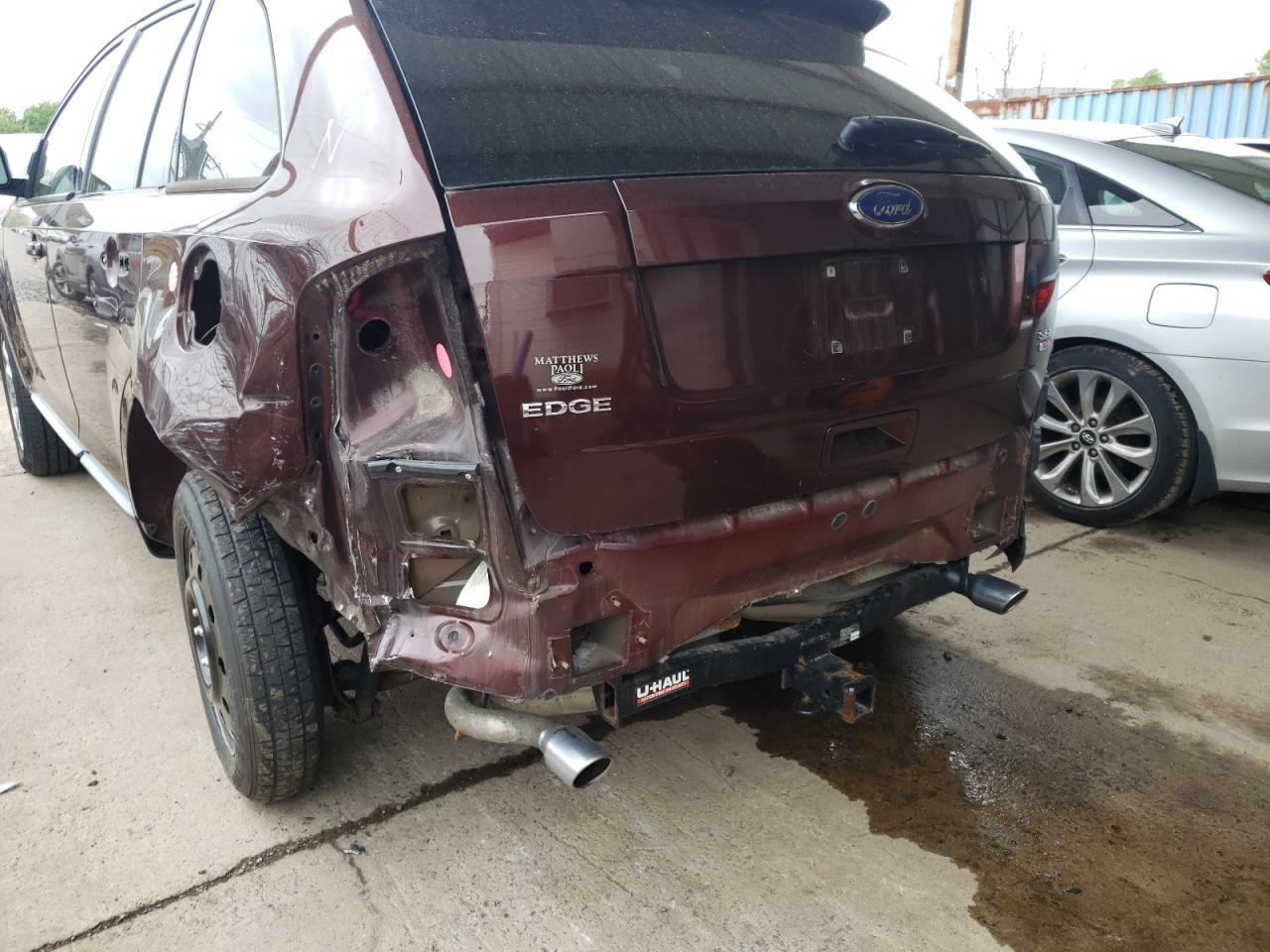Photo 9 from auction – 2010 FORD EDGE SEL with VIN 2FMDK4JC4ABA80247